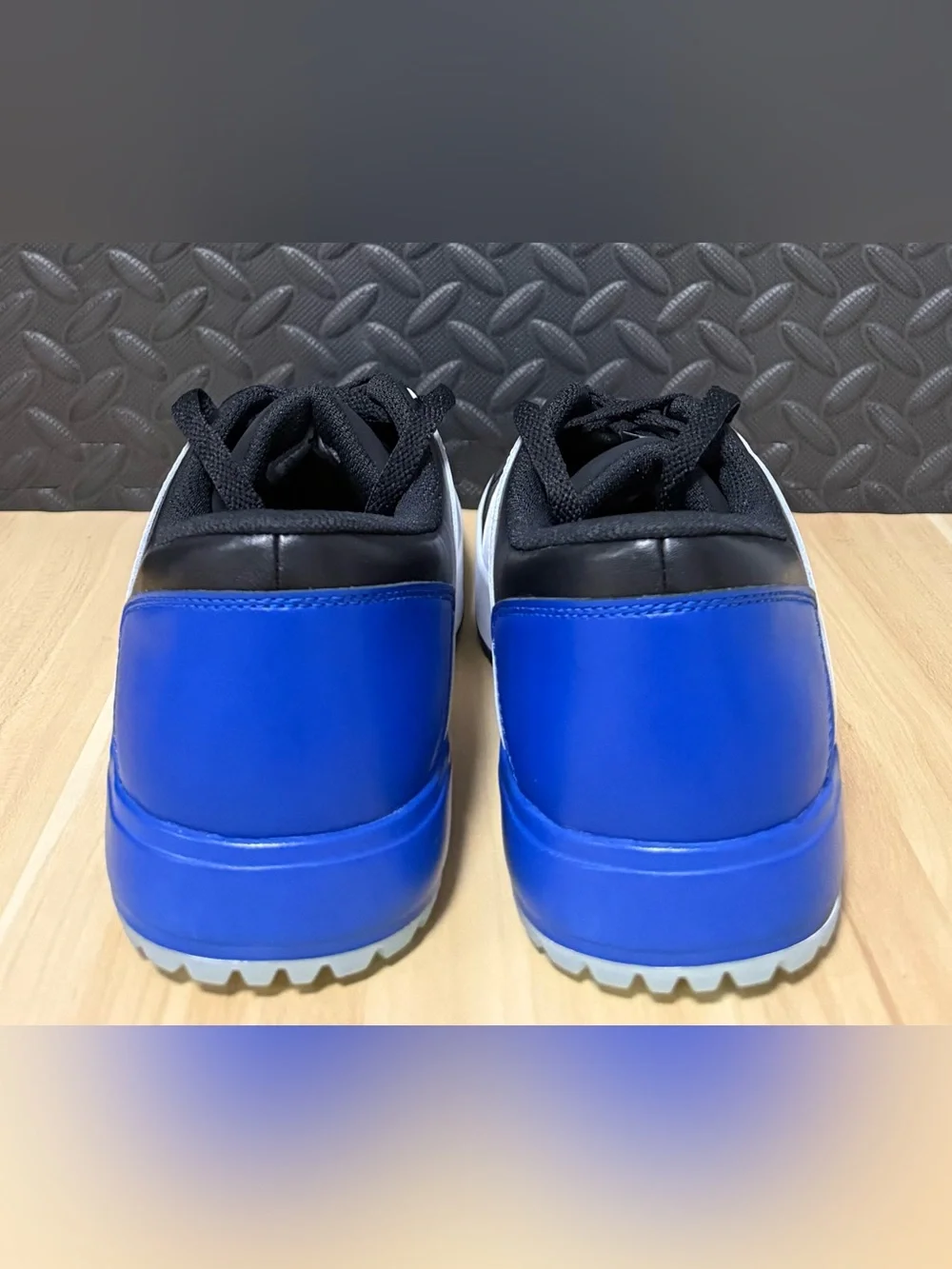 Nike Air Jordan NU Retro 1 Golf Shoes Royal Blue White FZ4153-004 Mens Size 9.5